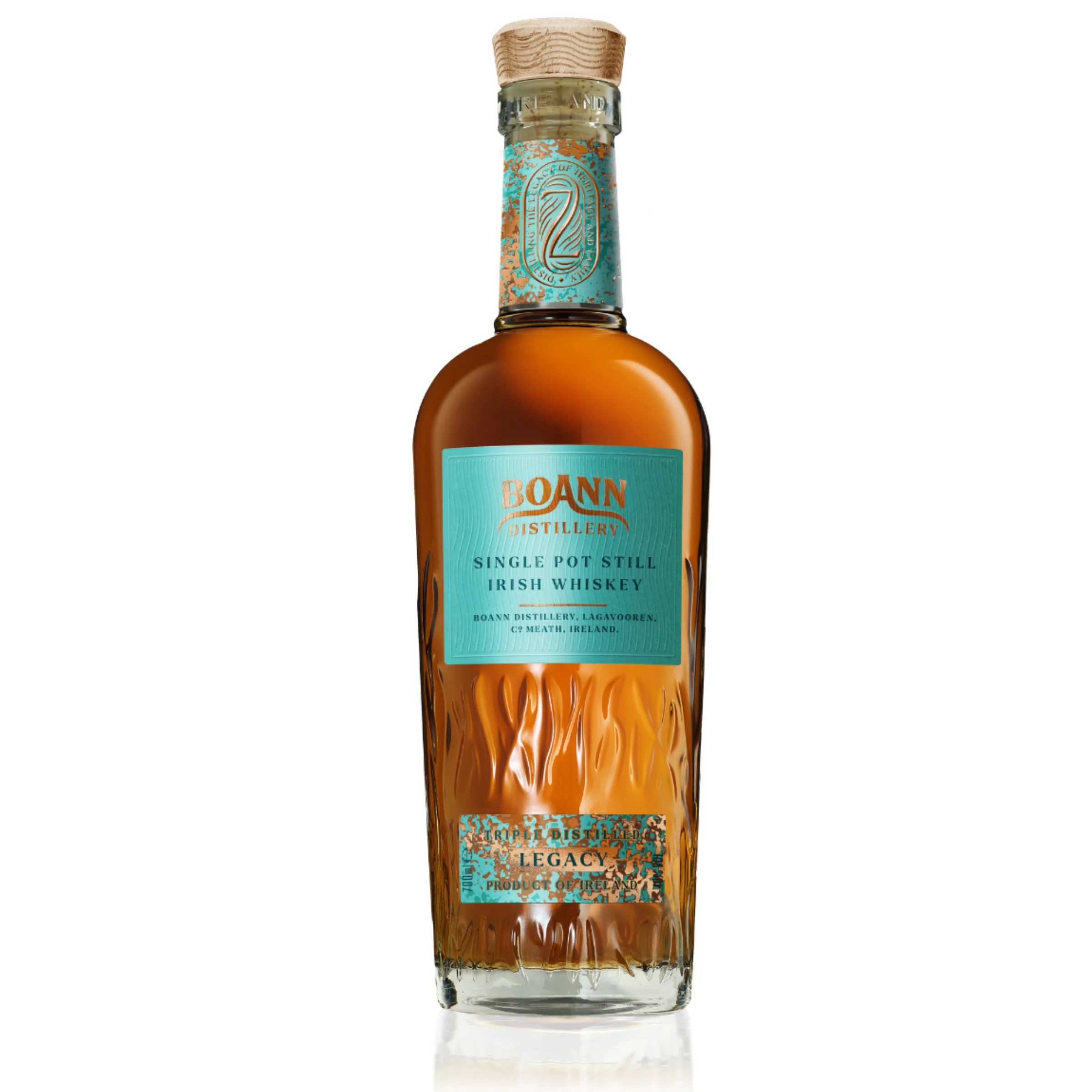 Boann Single Potstill Legacy Whiskey 0.7 LITER