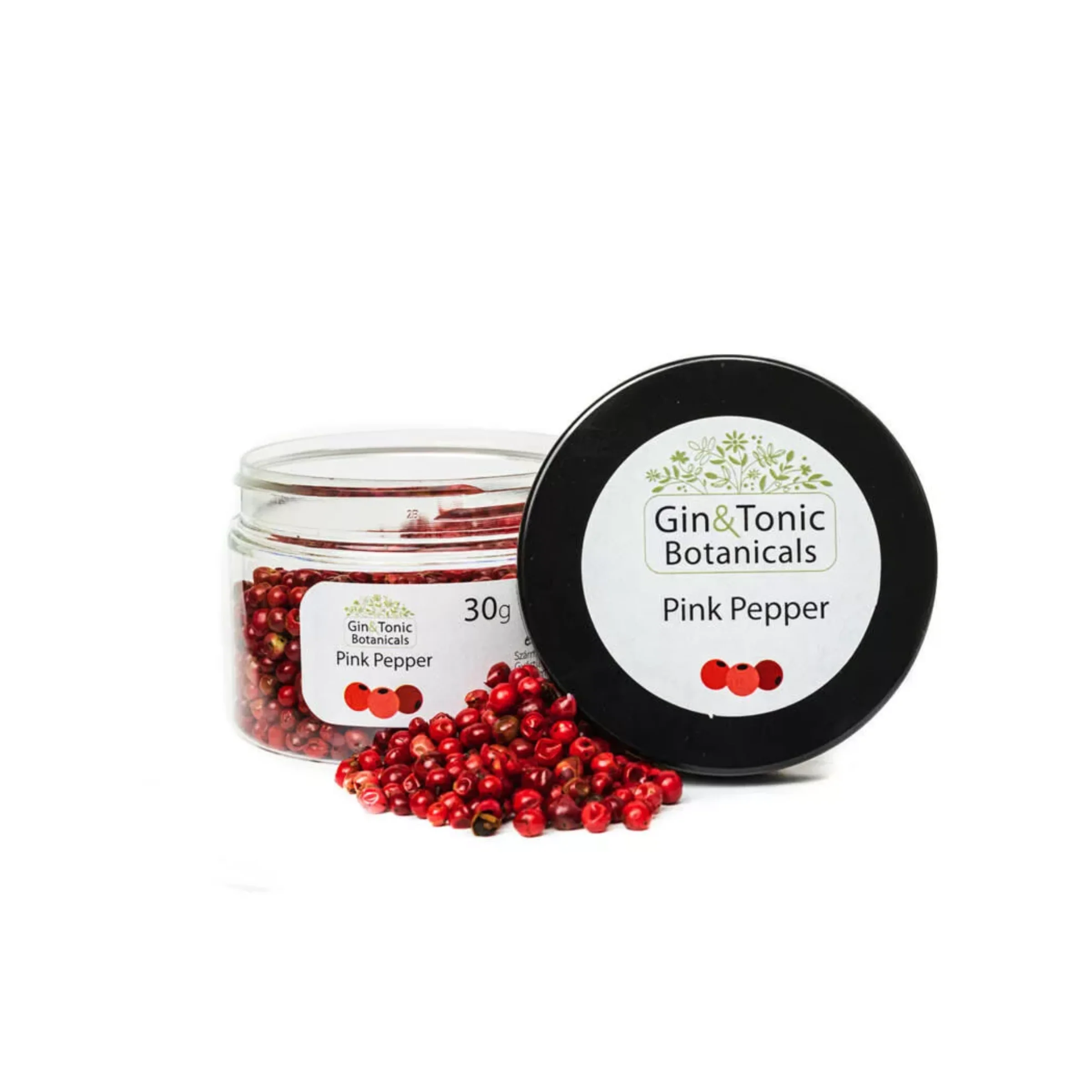 Gin&Tonic Botanicals Rózsabors Egész Tégelyben 30g