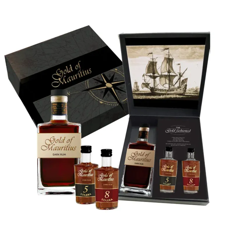 GOLD OF MAURITIUS Tengerész Rum szett doboz 1 DB