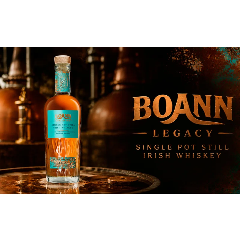 Boann Single Potstill Legacy Whiskey 0.7 LITER