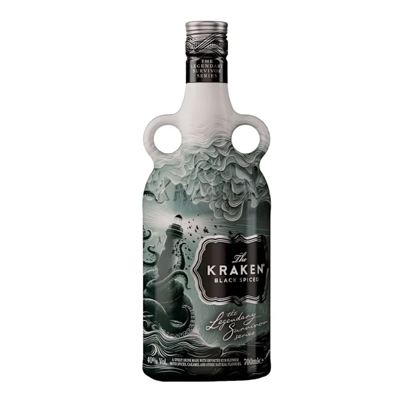 Kraken Black Spiced Rum The Legendary  Survivor DRS 0.7 LITER