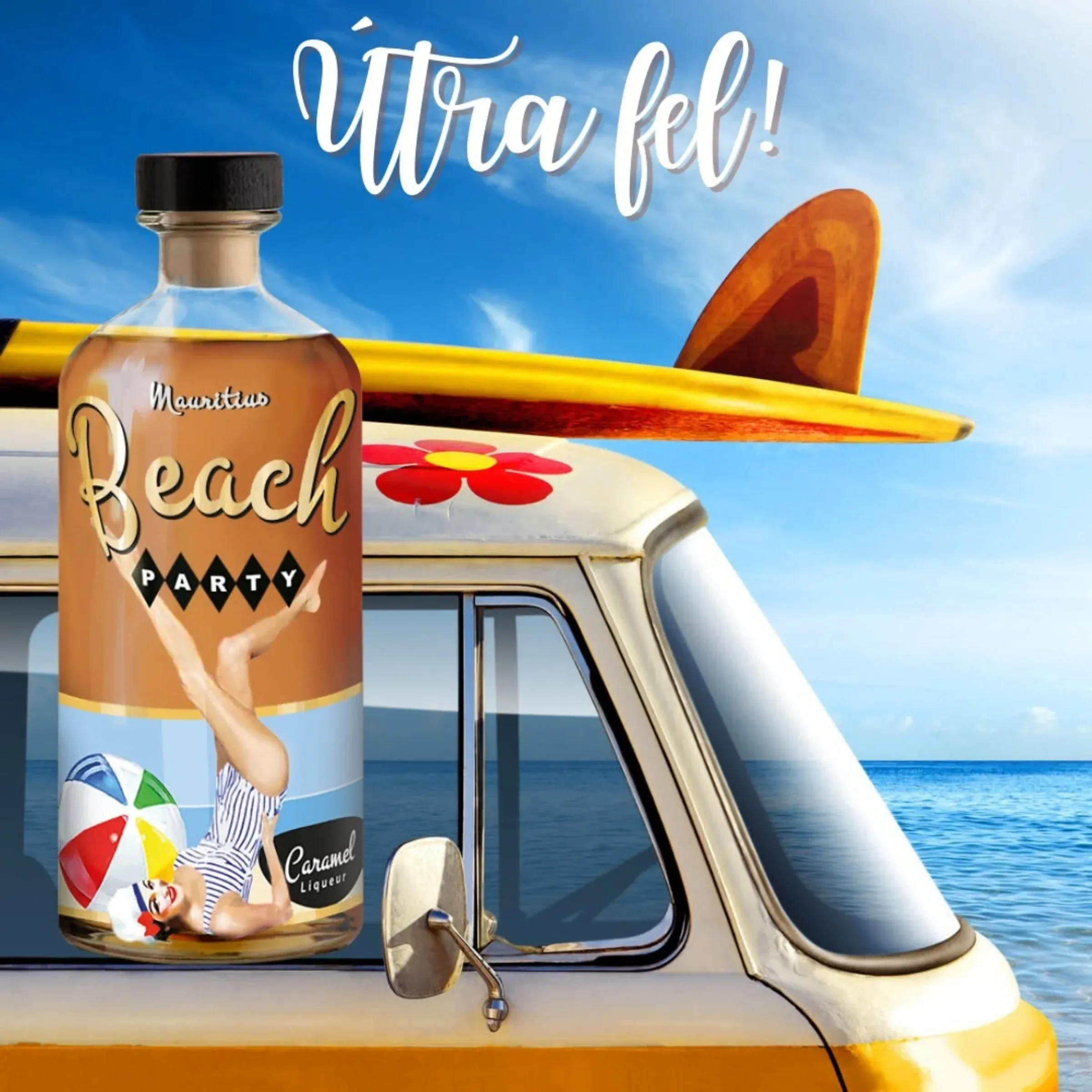 MAURITIUS Beach Party Caramel likőr 30% 0,7 LITER