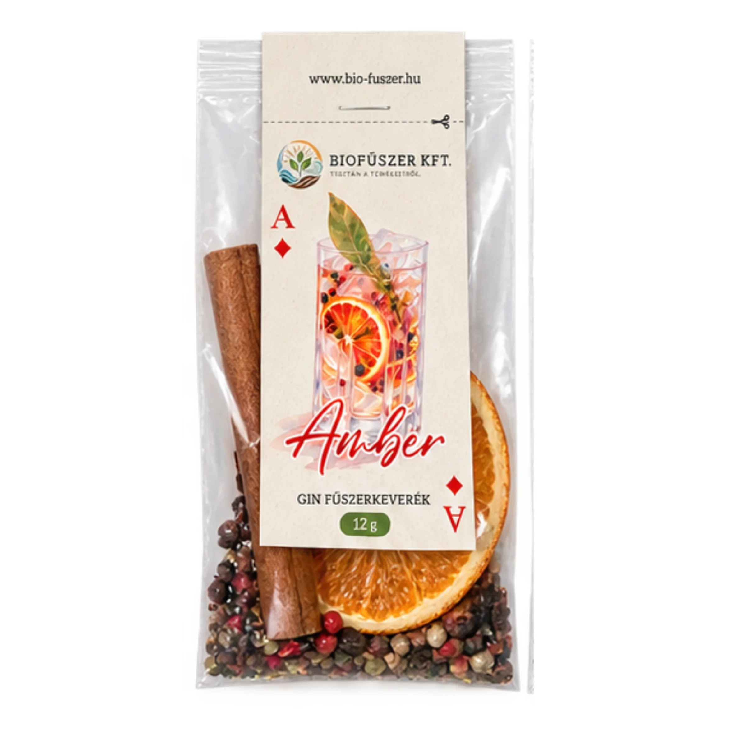 BioFűszer Amber Gin Fűszerkeverék 12gr