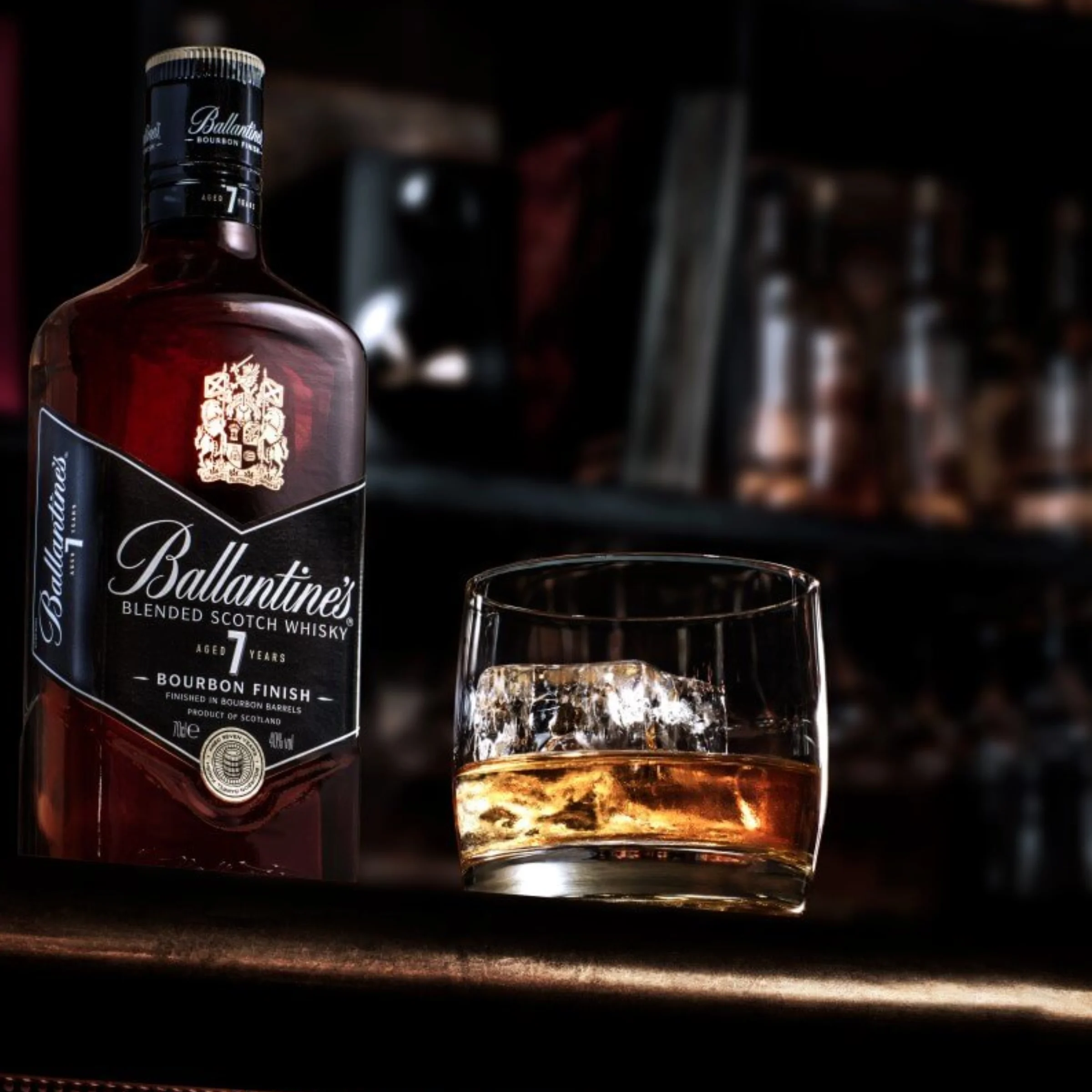 Ballantines 7 éves American Barrel Skót Whisky 0.7 LITER