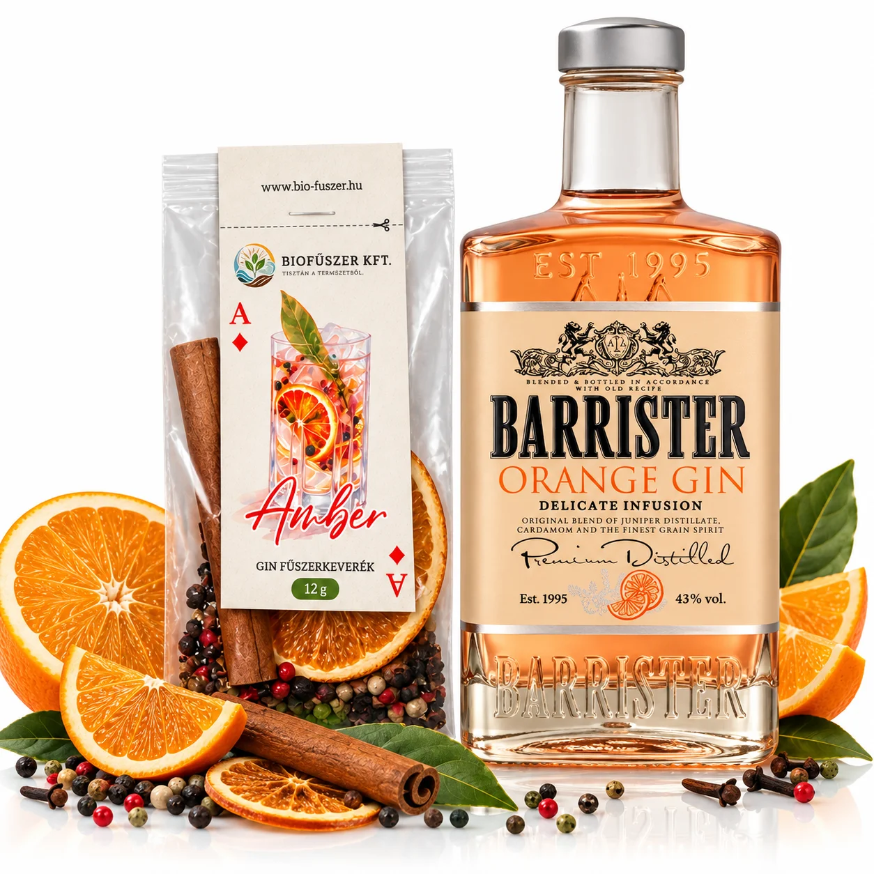 BioFűszer Amber Gin Fűszerkeverék 12gr