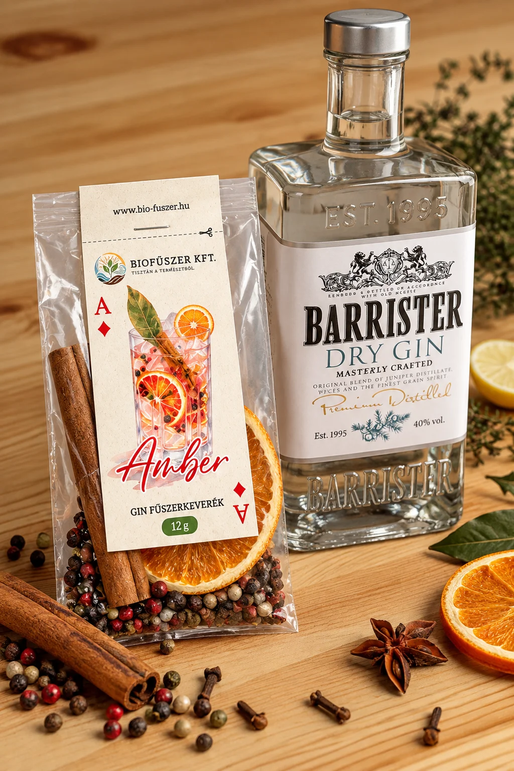 BioFűszer Amber Gin Fűszerkeverék 12gr