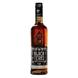 Black Tears Cuban Spiced Rum 0,7 l 40% - Díszdobozban, ajándék jégformával DRS