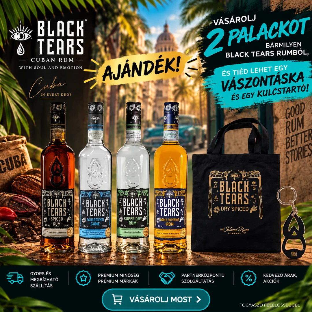 BLACK TEARS Roble Superior Rum DRS 0.7 LITER