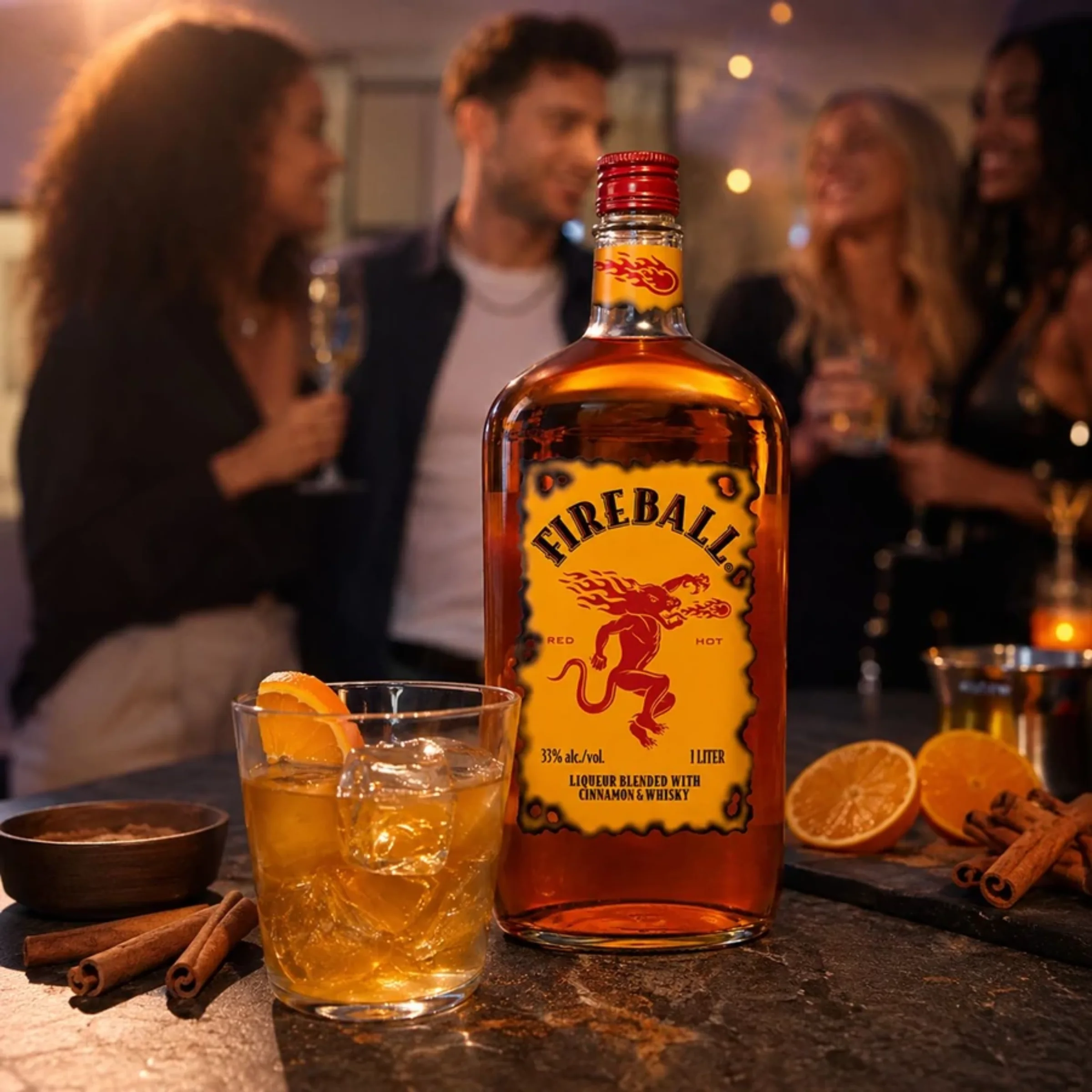 Fireball Cinnamon whisky likőr DRS 0.7 LITER