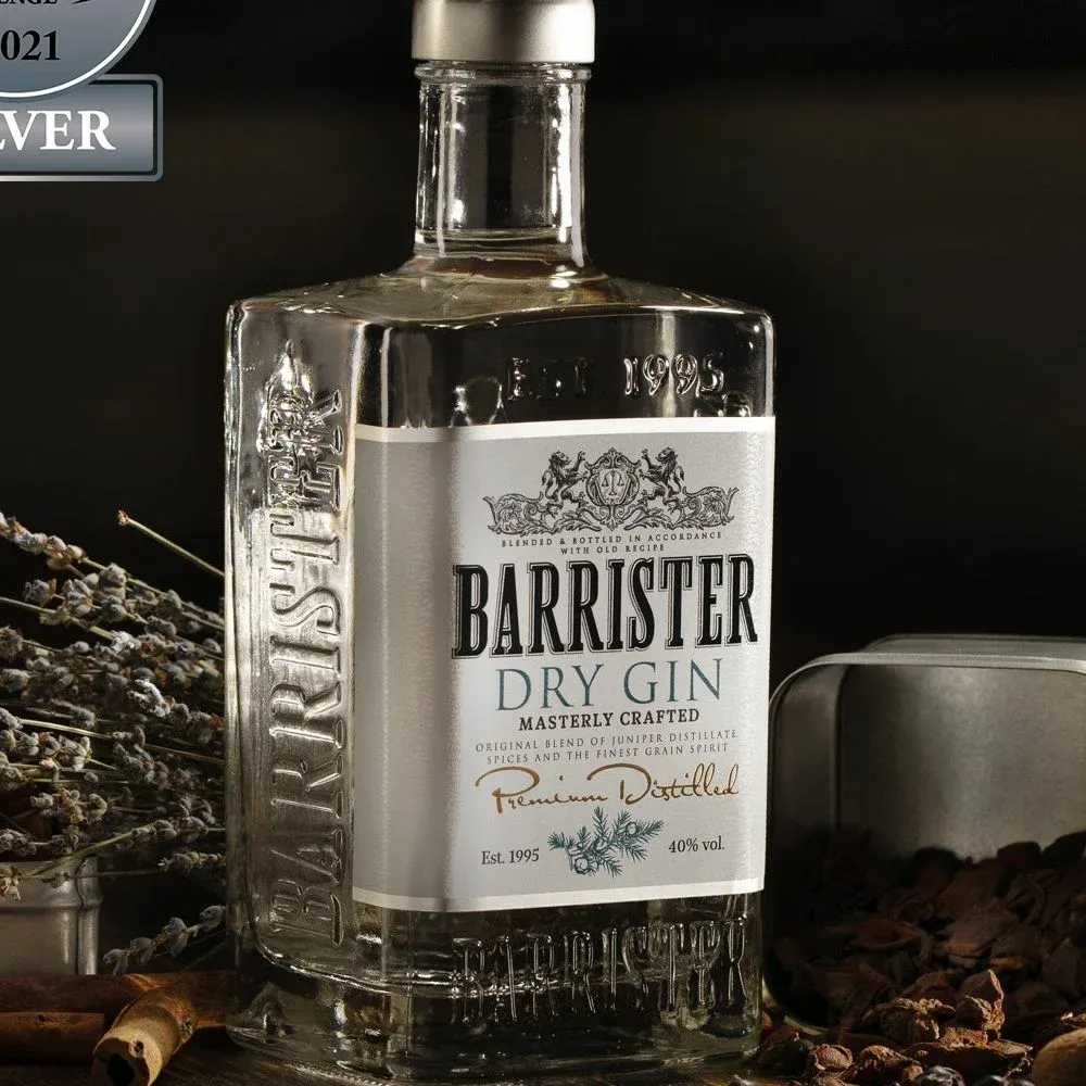 Barrister Száraz Gin 0,7l 40%
