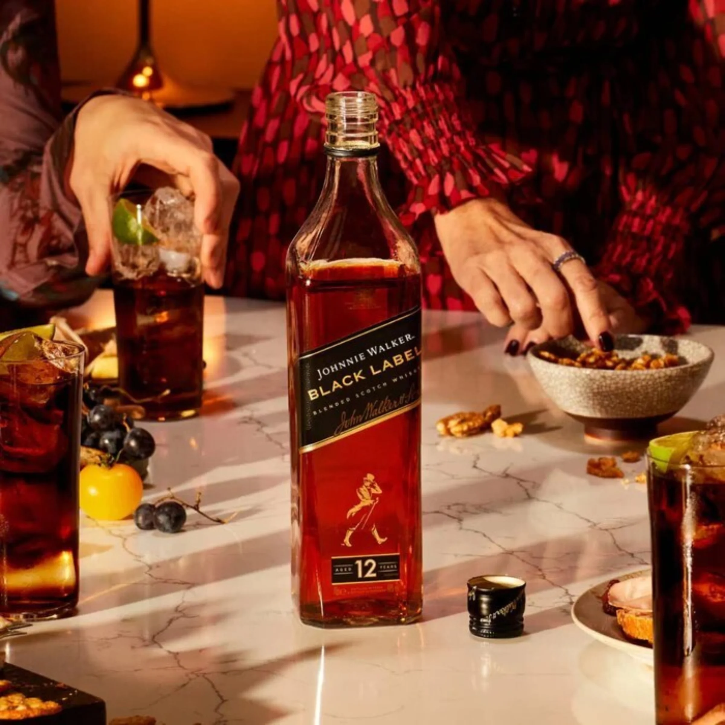 Johnnie Walker Black Label Whisky 0.7 LITER DRS