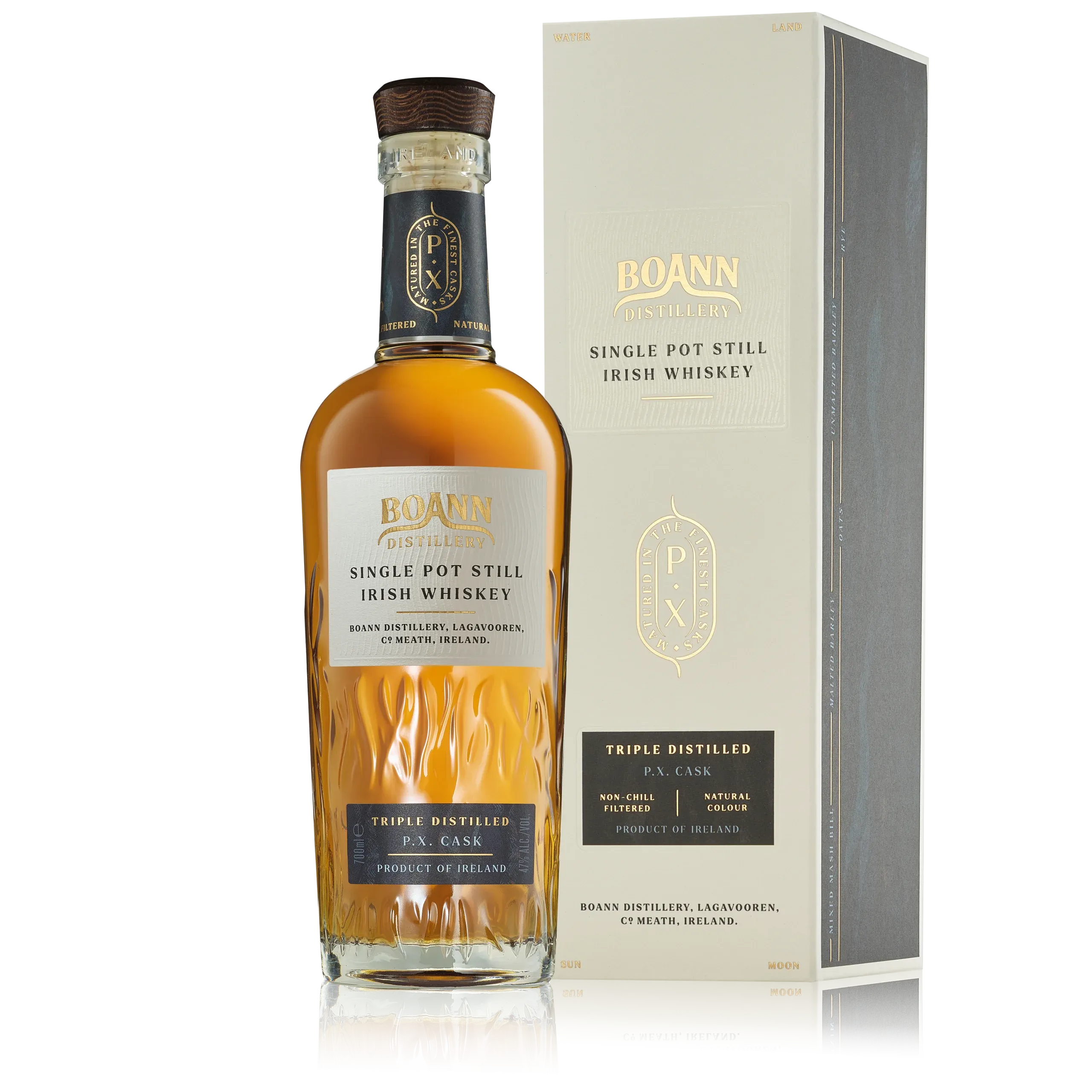 Boann P.X. Ír Whiskey 47% 0,7 LITER