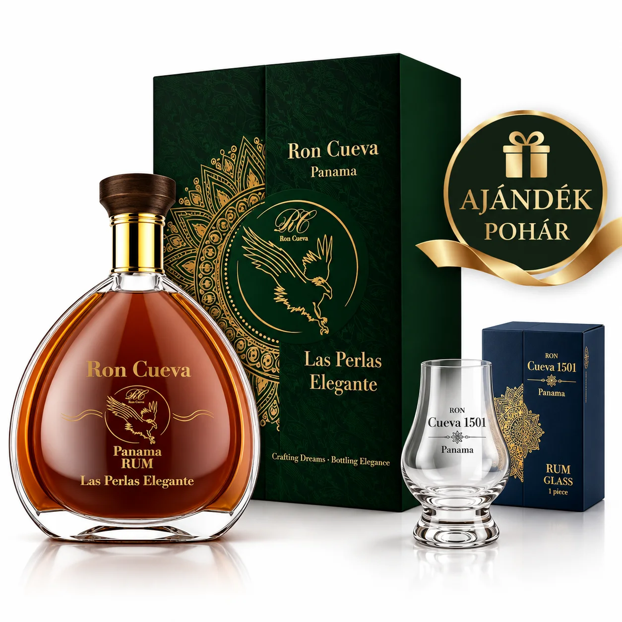 Ron Cueva 1501 Solera 18 éves rum 0.7 LITER