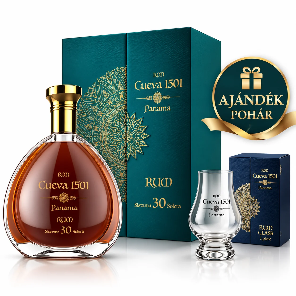 Ron Cueva 30 éves rum 0.7 LITER