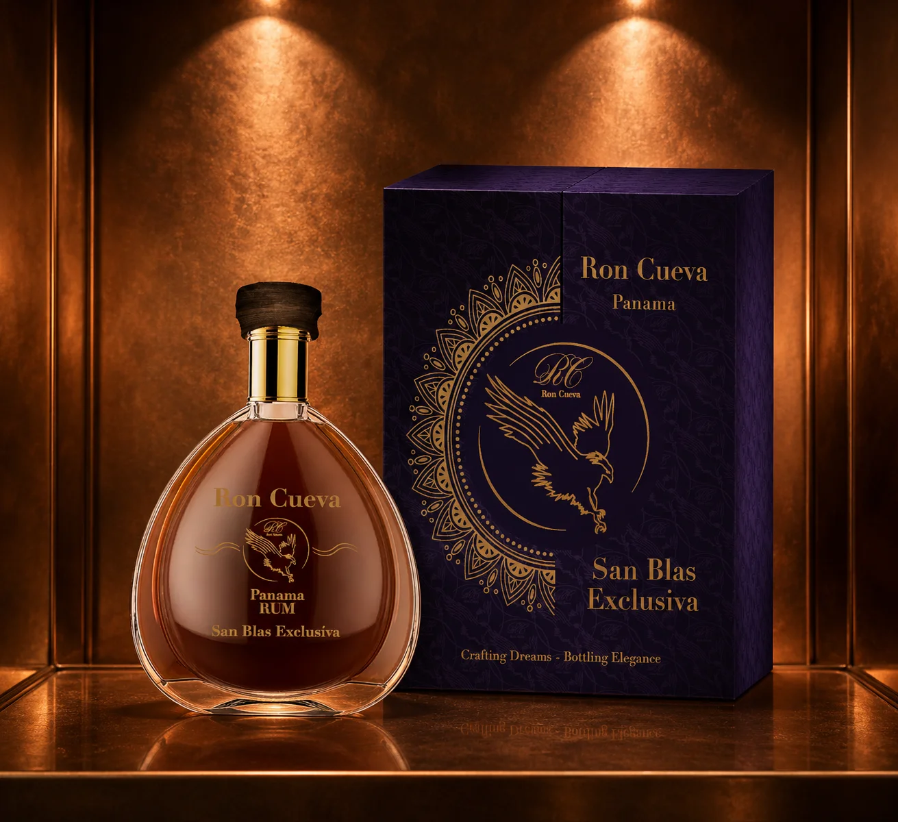 Ron Cueva 1501 Solera 12 éves rum 0.7 LITER