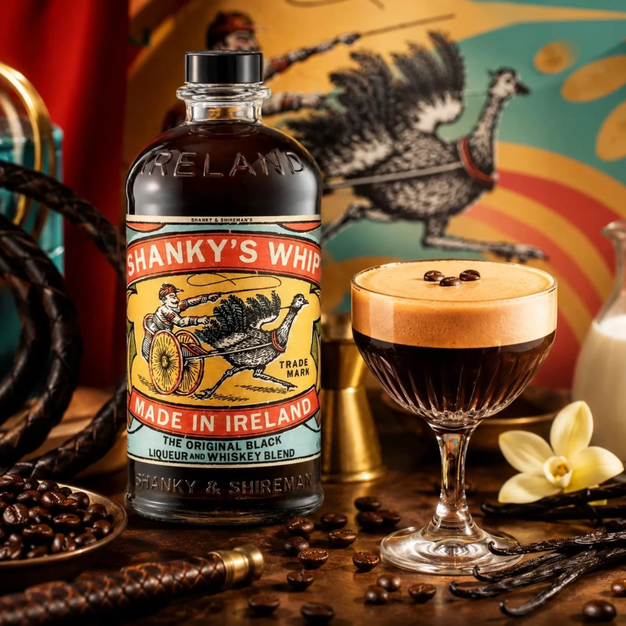 Shanky’s Whip Black Irish Whiskey Likőr DRS 0.7 LITER