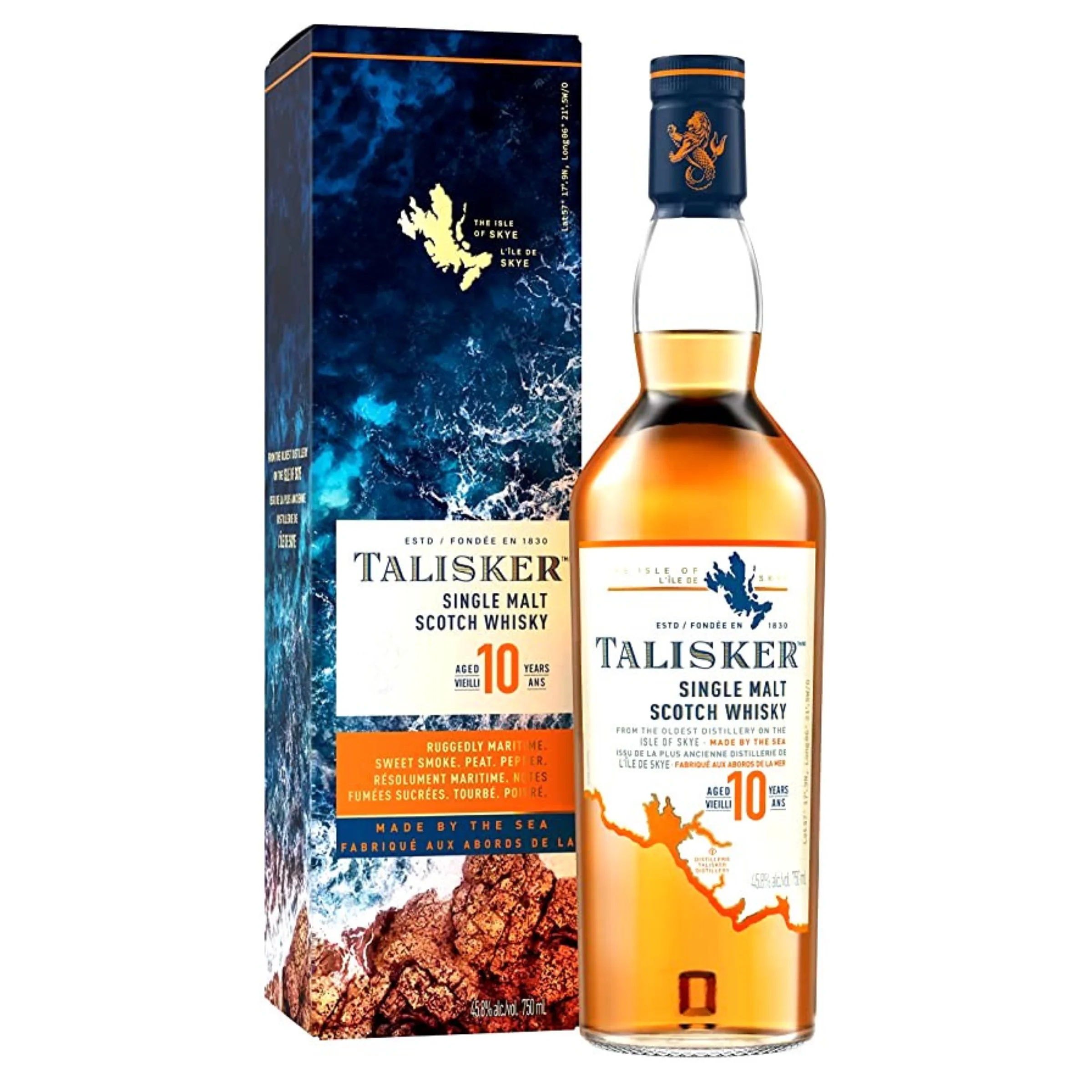 Talisker 10 éves Single Malt whisky 0.7 LITER
