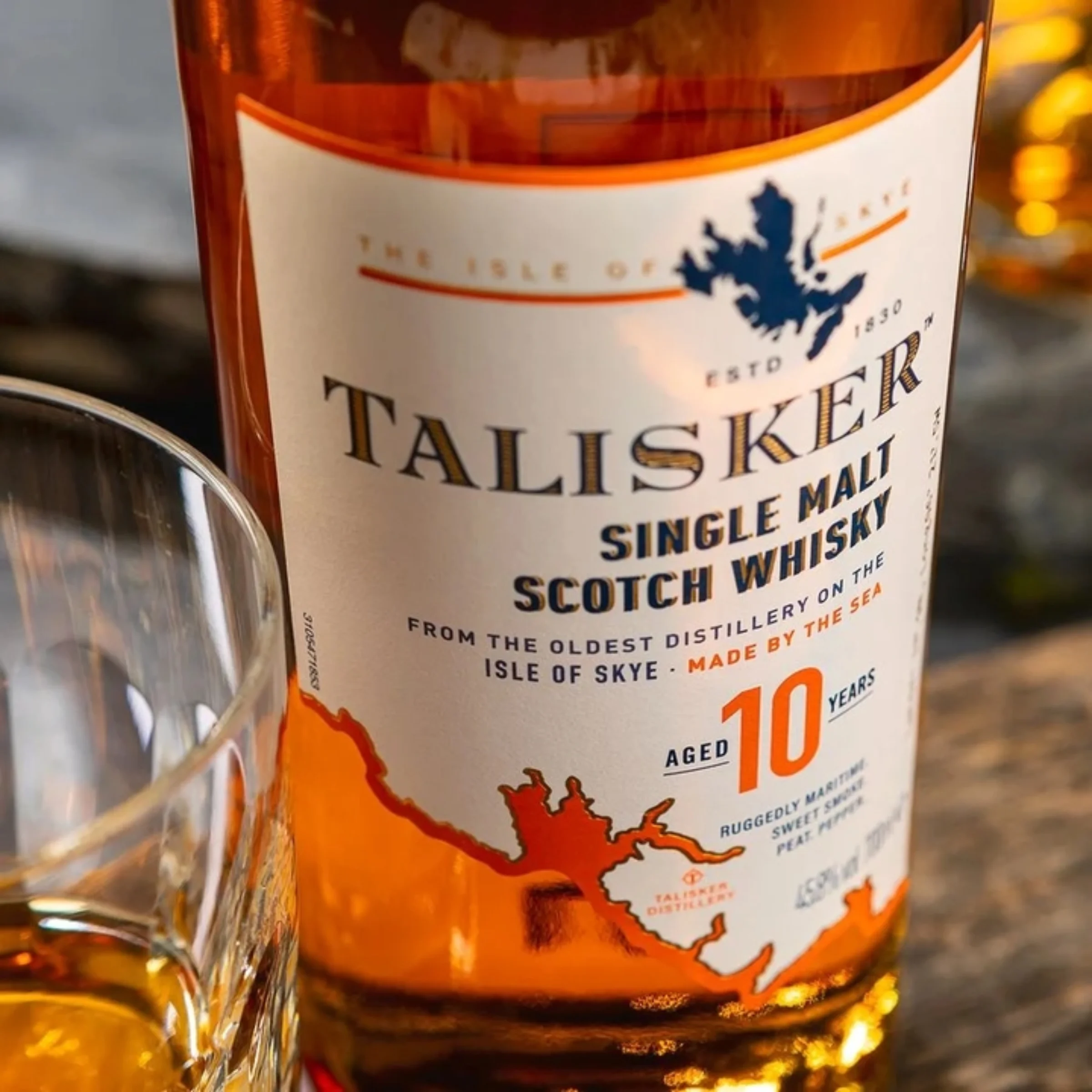 Talisker 10 éves Single Malt whisky 0.7 LITER