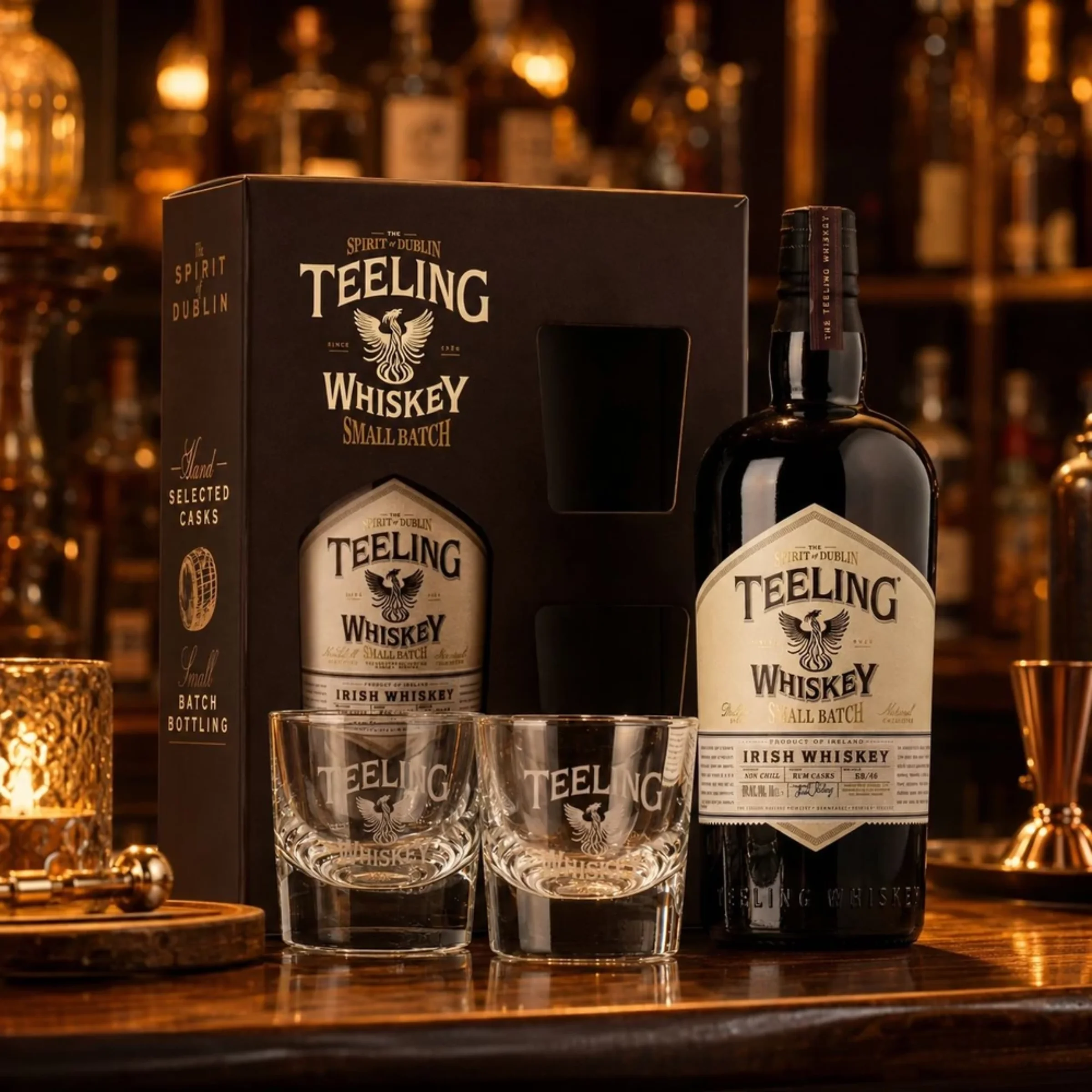 Teeling Small Batch Ír Whisky 0,7 Liter DD +2 pohár 46% DRS