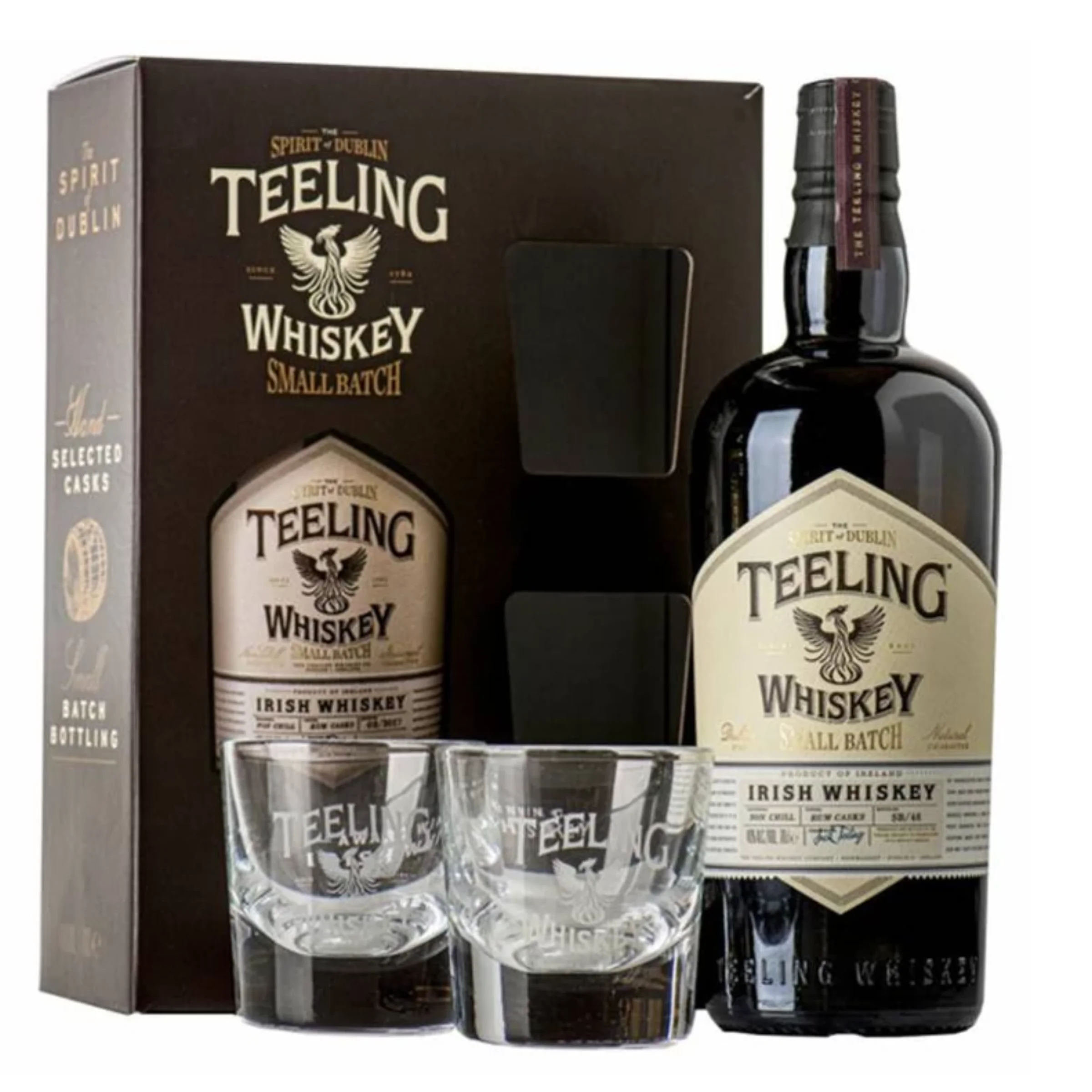 Teeling Small Batch Ír Whisky 0,7 Liter DD +2 pohár 46% DRS