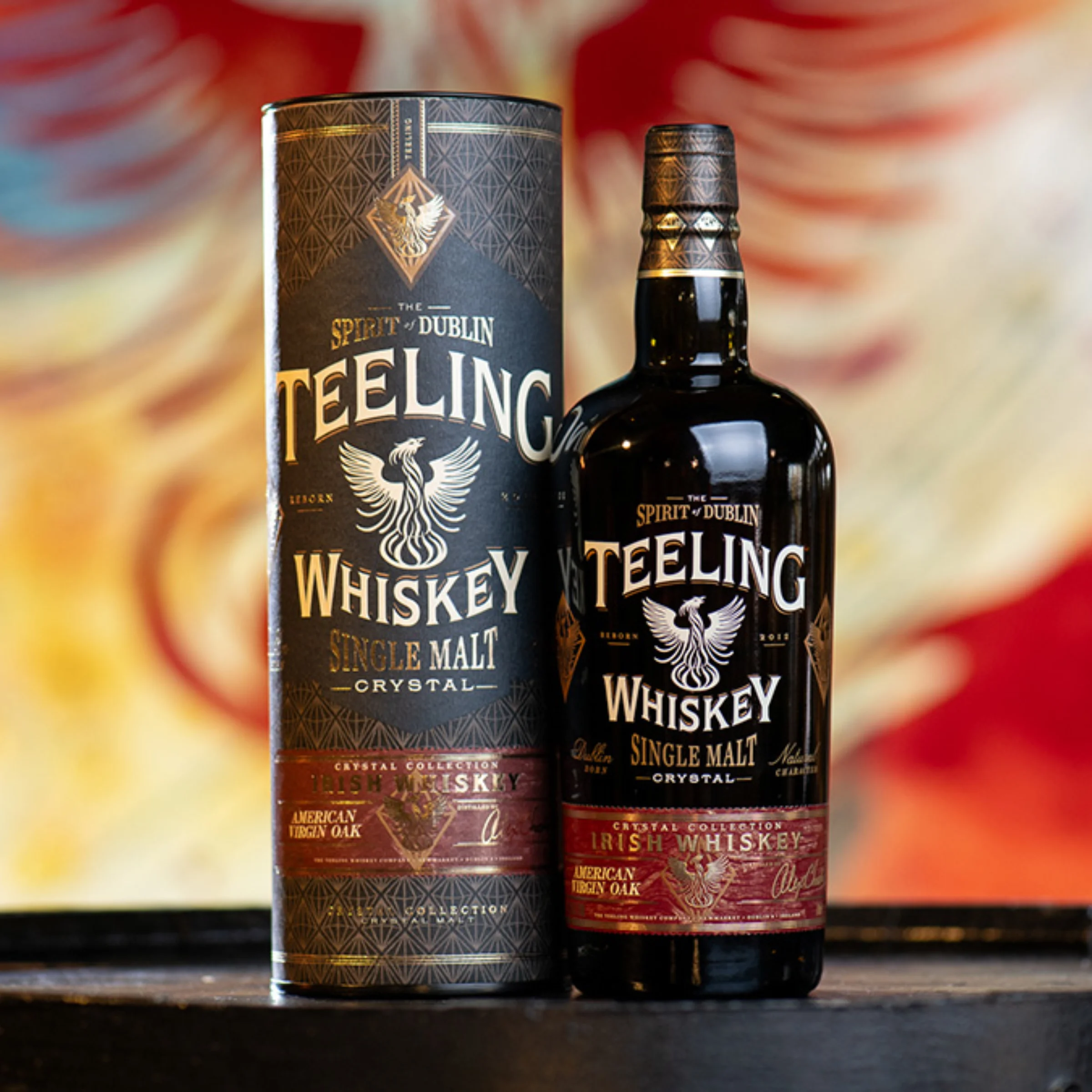 Teeling Whisky Crystal Single Malt Ír Whisky 0,7 Liter 46% Díszdobozban