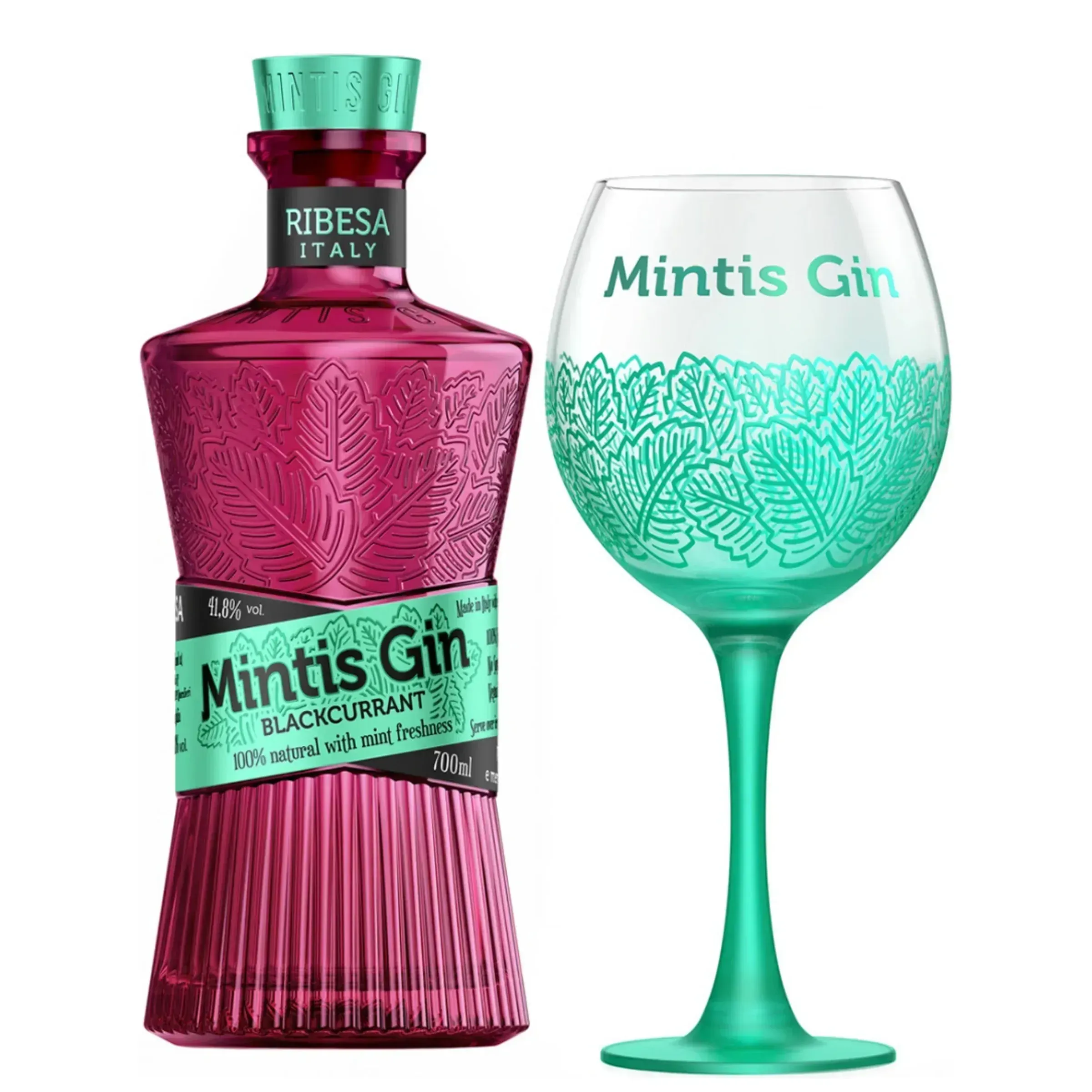 Mintis Ribesa Gin DD+1 pohár DRS 0.7 LITER