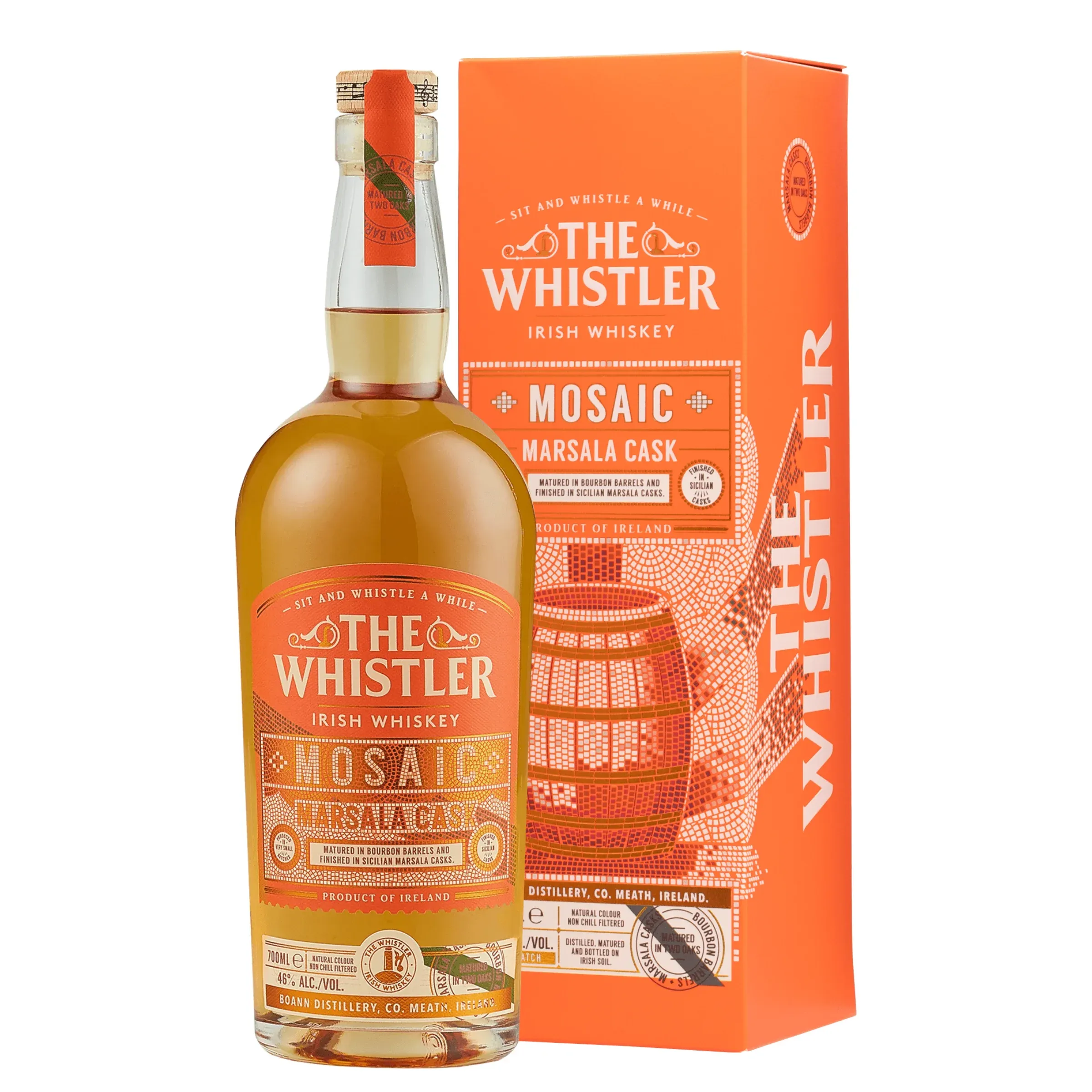 The Whistler Mosaic Single Grain Ír Whiskey DRS 0.7 LITER