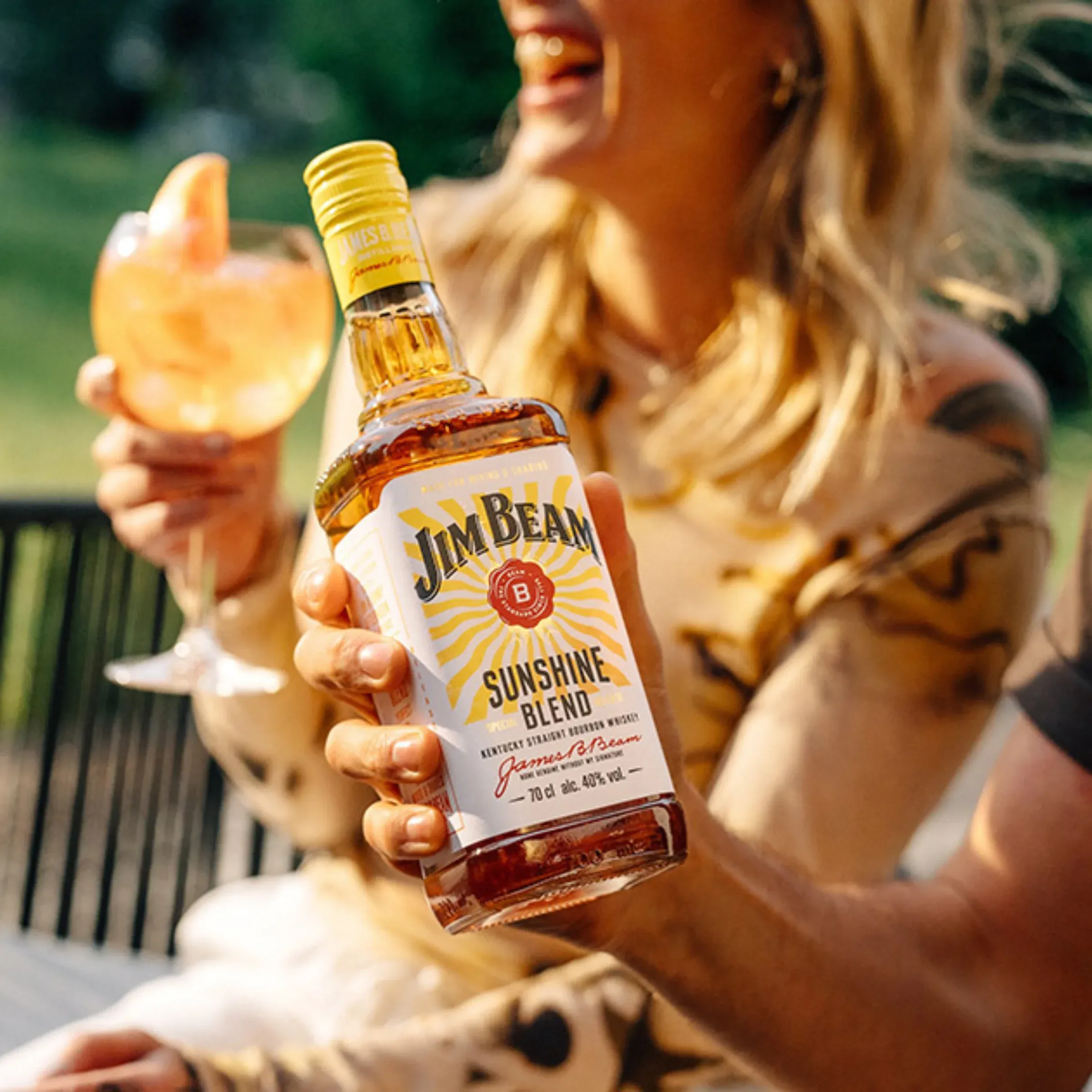 Jim Beam Sunshine Blend Whiskey 0.7 LITER