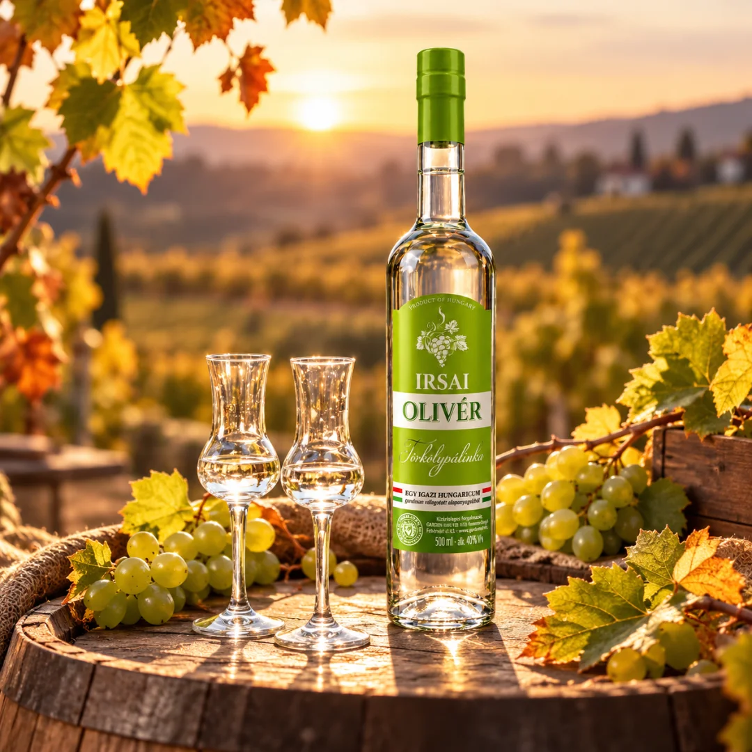 Grape-Vine Irsai Olivér Törkölypálinka  0.5 LITER DRS