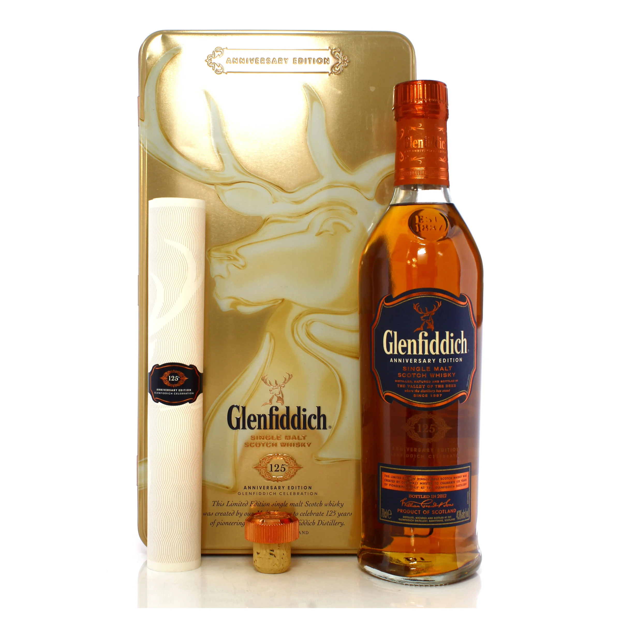 Glenfiddich Anniversary 125 Limited Edition Single Malt Scotch Whisky DD 0,7 liter