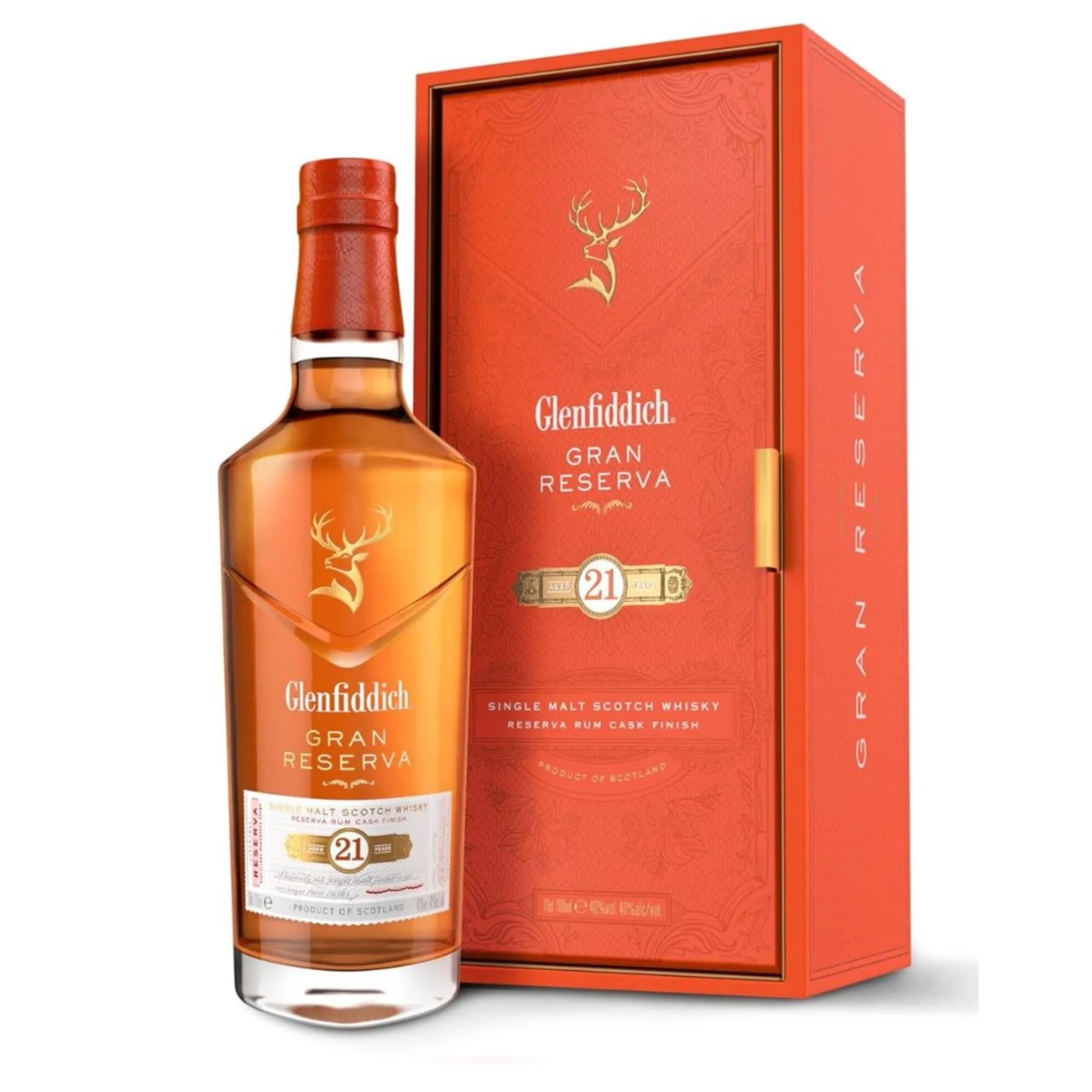 Glenfiddich Gran Reserva 21y Cask Single Malt Whisky 0,7L DD