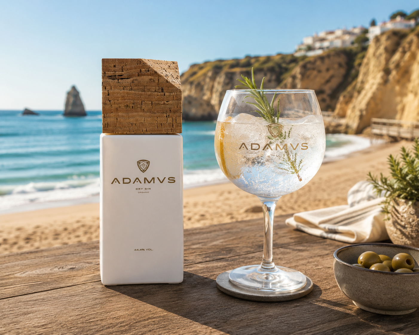 Adamus Organic Dry Gin – Portugália prémium ginje, amely új szintre emeli a ginélményt